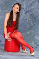 Silver Starlets Tammy Red Dress 1