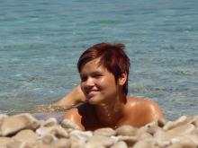 Candidium.com CDM 678 Shorthaired Redhead Girl on Holiday in Croatia 300.jpg image hosted at ImgAdult.com