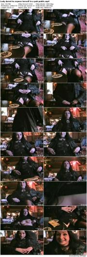 Lady dared to expose herself in a pub public_preview.jpg image hosted at ImgAdult.com