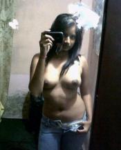 Indian Sexy Bitch Topless Selfies Showing Black Tits (5).jpg image hosted at ImgAdult.com
