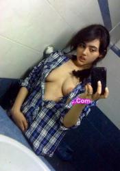 Mumbai College Girl Nude Selfies Leaked Showing Perky Tits (5).jpg image hosted at ImgAdult.com