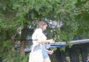 Short jeans skirt creepshots22.jpg image hosted at ImgAdult.com